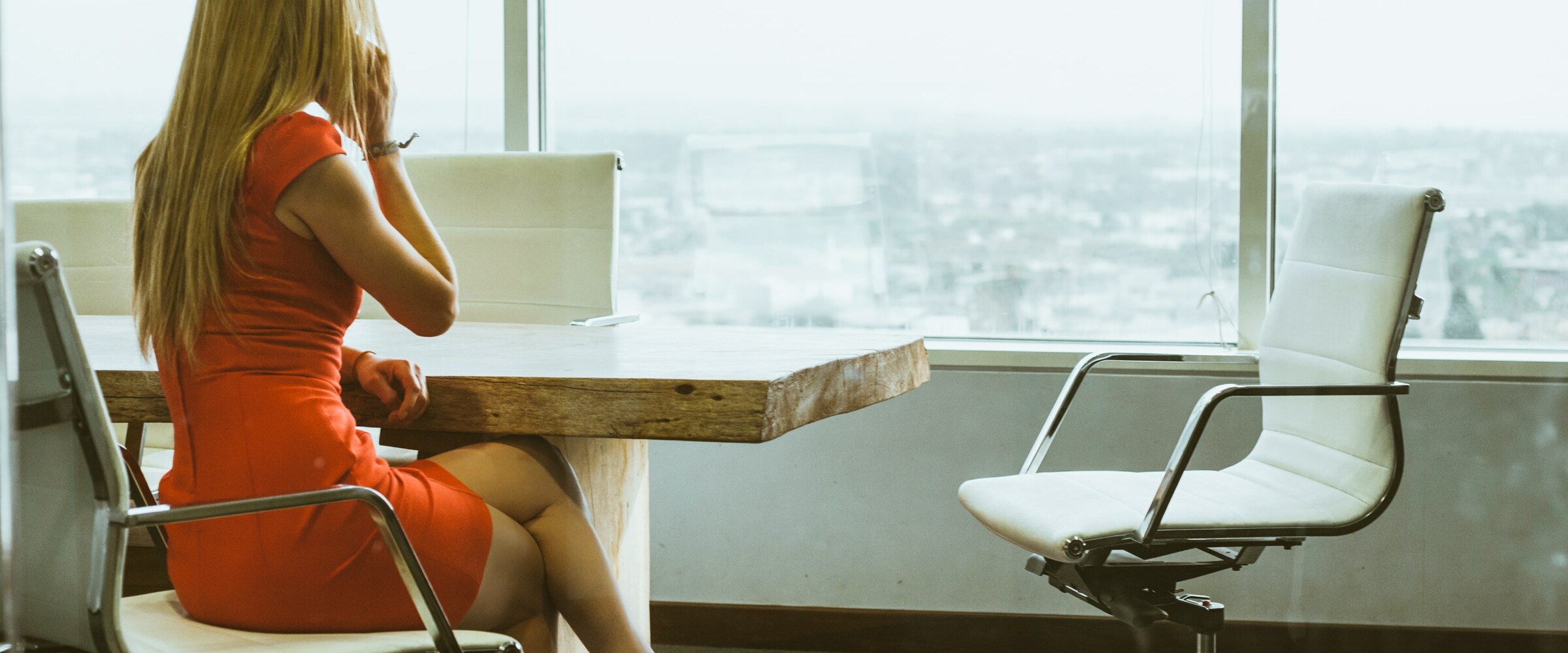 woman in office