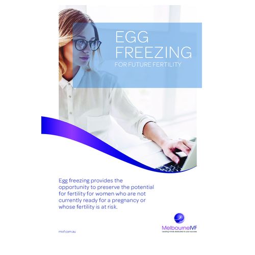 Egg freezing brochure 