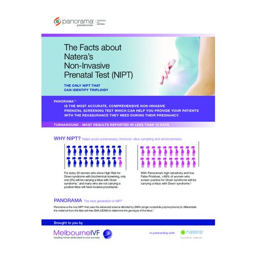 Panorama Test - Clinician Fact Sheet