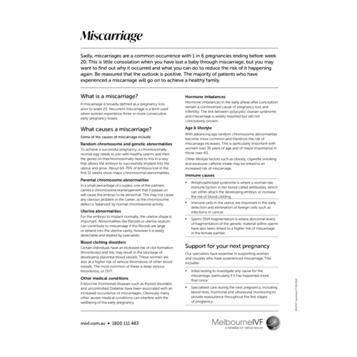 Miscarriage