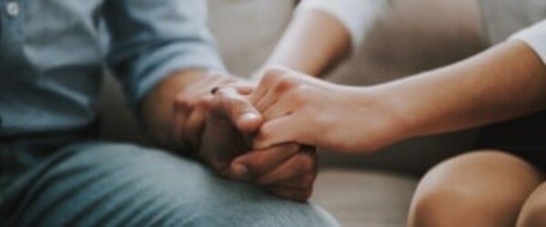 holding hands